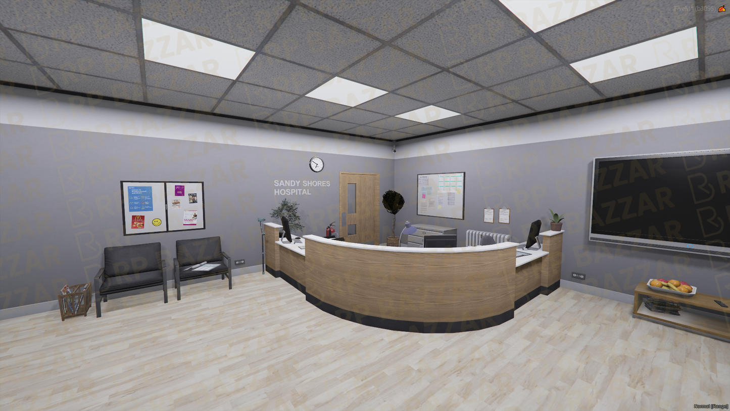 Southside Police Station FiveM MLO — GTA RP Interior — ESX QB QBOX — RPBazzar