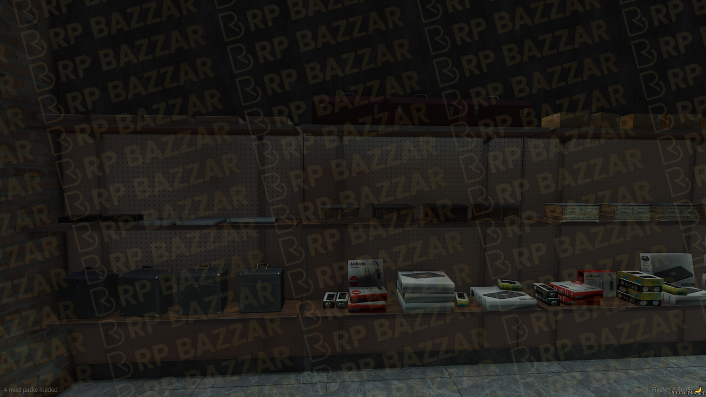 Urban Pawn Shop FiveM MLO — GTA RP Interior — ESX QB QBOX — RPBazzar