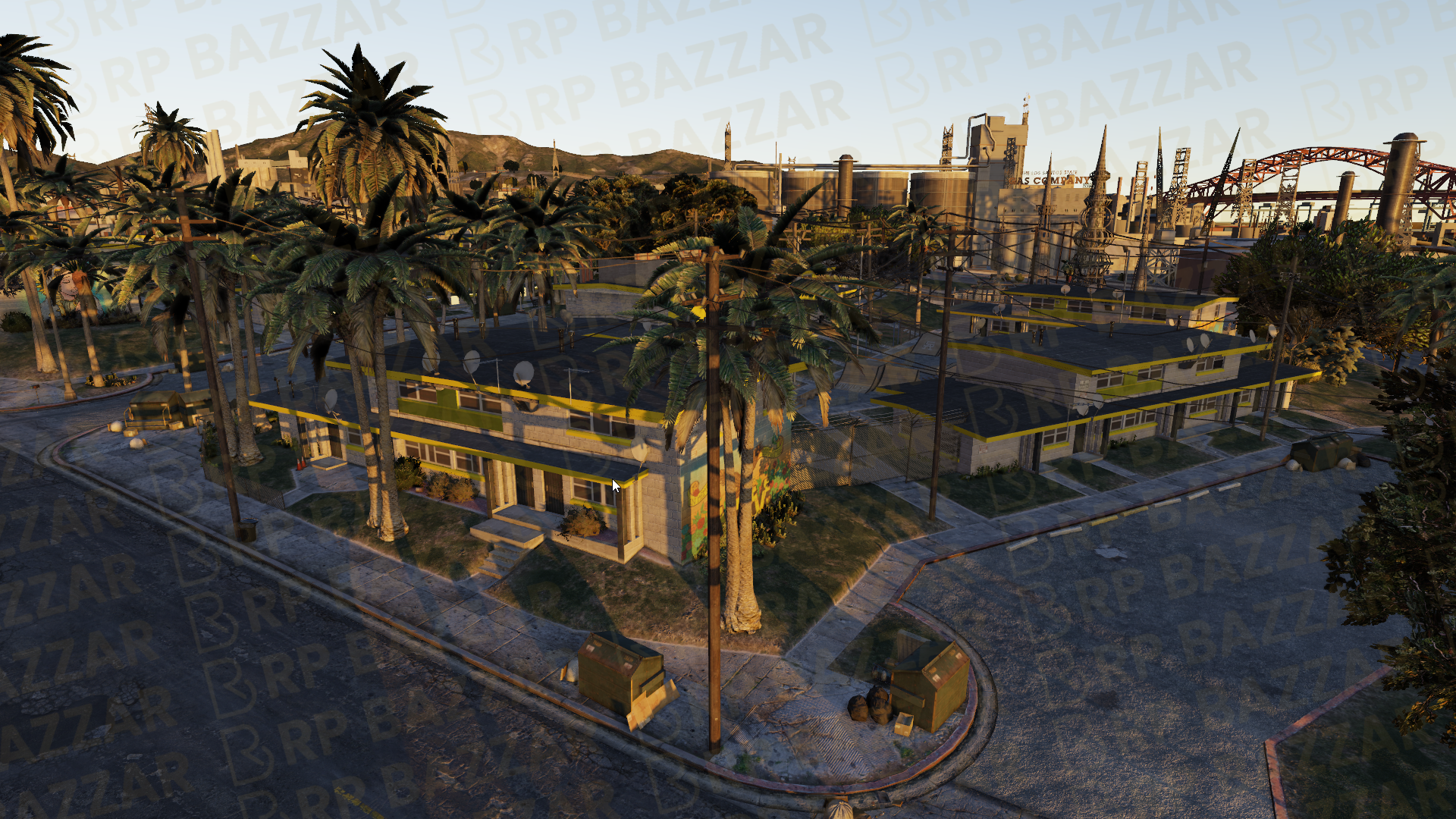 Gritty Gang Stash House FiveM MLO — GTA RP Interior — ESX QB QBOX — RPBazzar