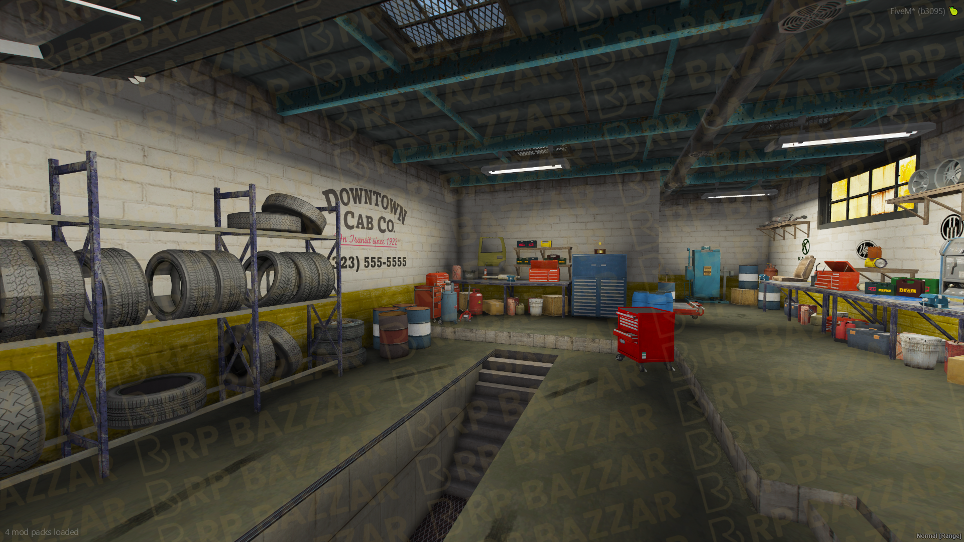 009.Taxi Depot FiveM MLO — rpbazzar