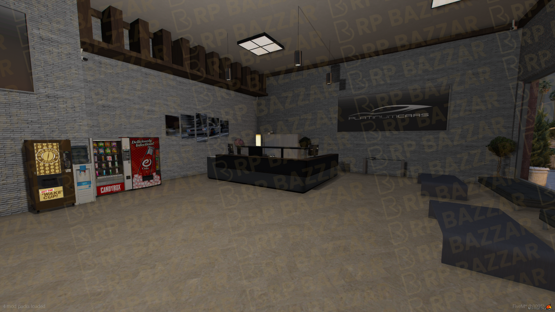 Classic Vehicle Shop FiveM MLO — GTA RP Interior — ESX QB QBOX — RPBazzar