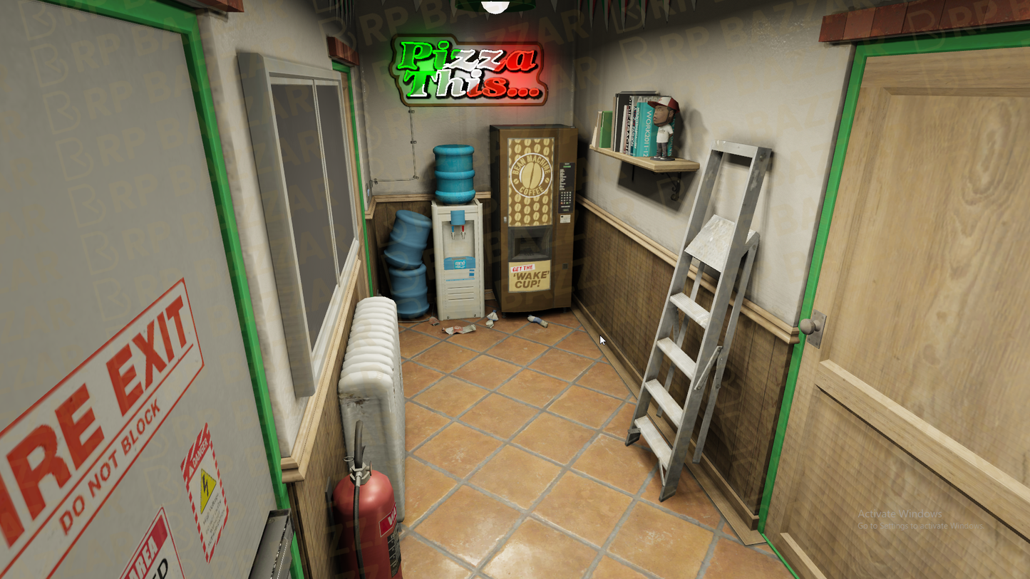 Rustic Diner FiveM MLO — GTA RP Interior — ESX QB QBOX — RPBazzar