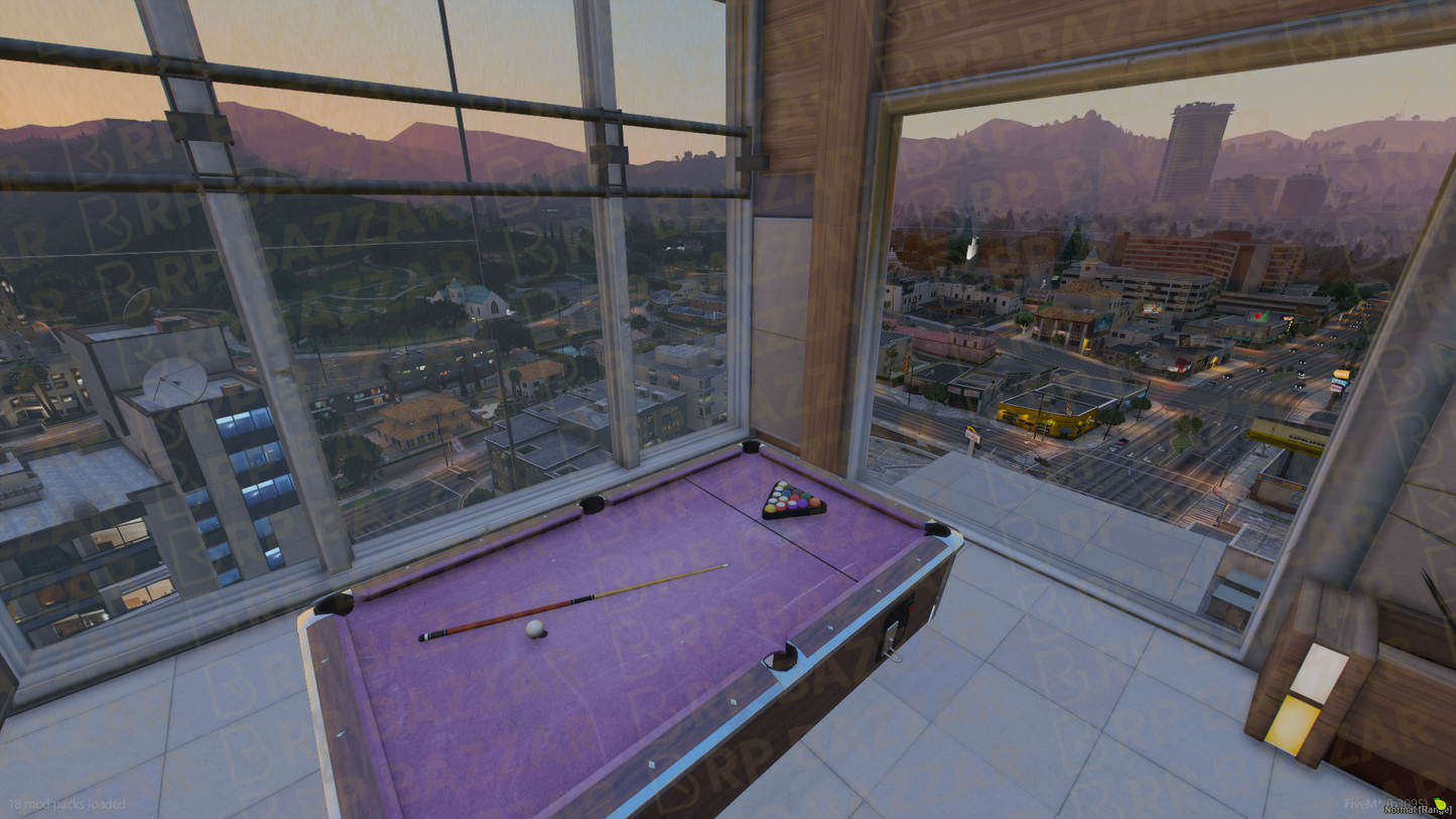 Urban Penthouse FiveM MLO — GTA RP Interior — ESX QB QBOX — RPBazzar