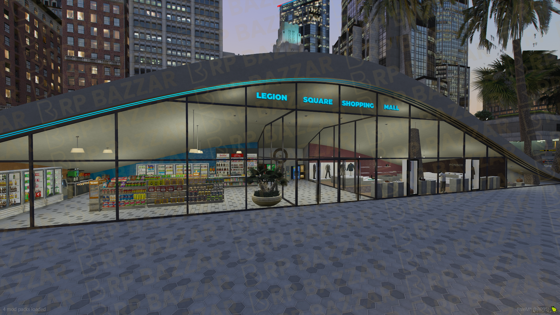 Grand Legion Square FiveM MLO — GTA RP Interior — ESX QB QBOX — RPBazzar