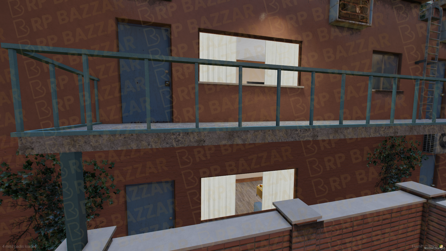 Seedy Motel FiveM MLO — GTA RP Interior — ESX QB QBOX — RPBazzar