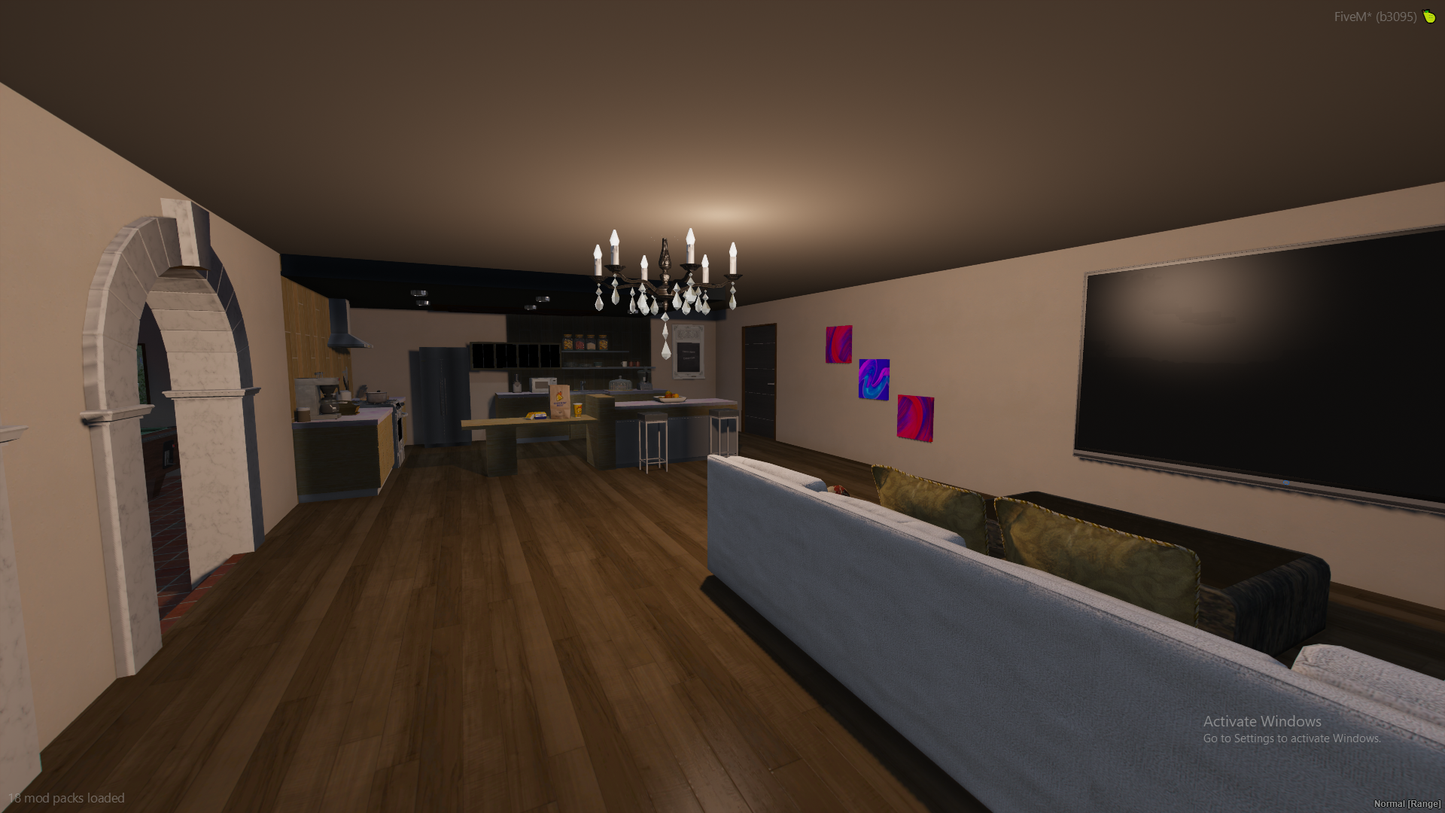 Coastal House FiveM MLO — GTA RP Interior — ESX QB QBOX — RPBazzar