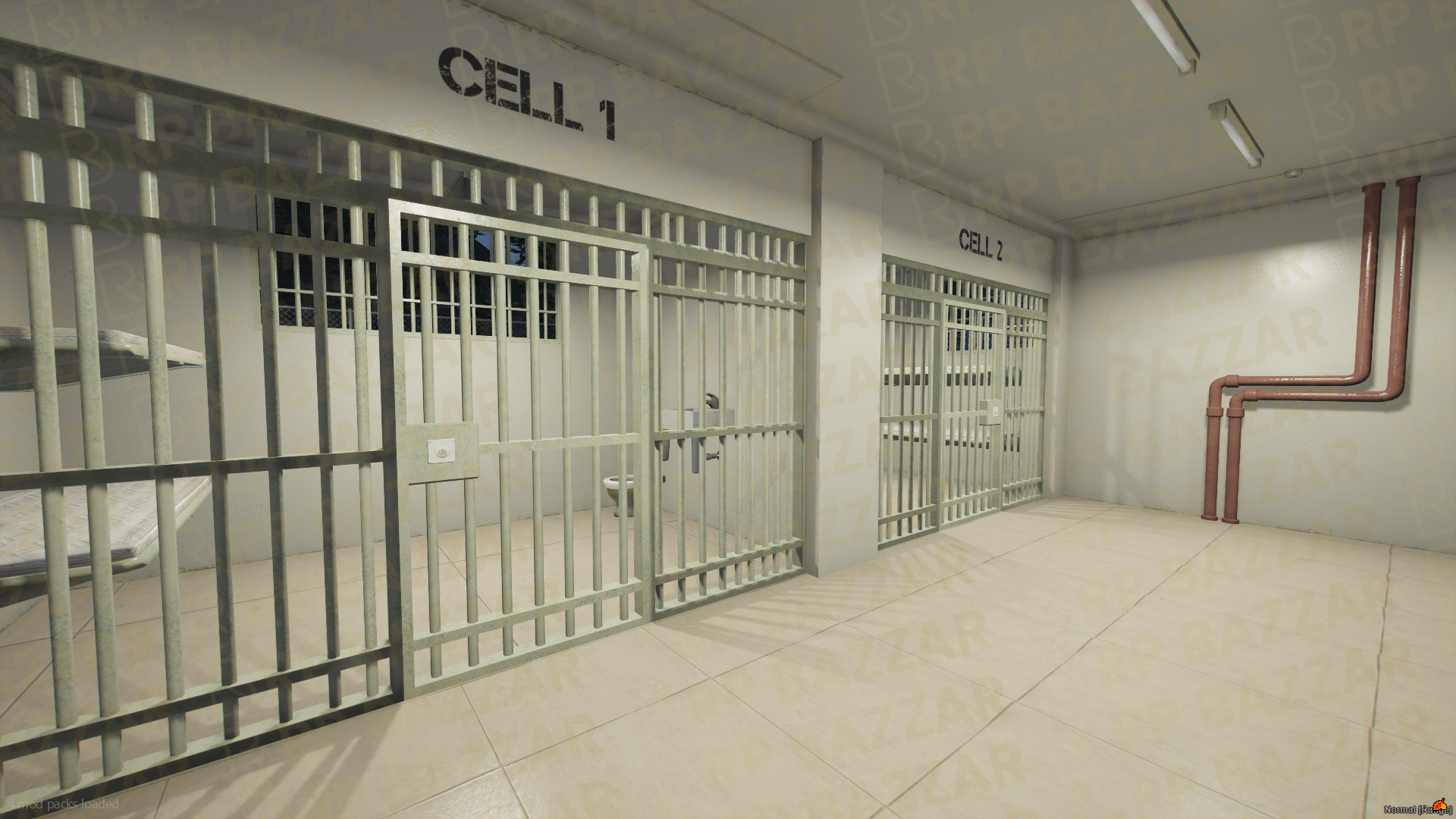 District Police Station FiveM MLO — GTA RP Interior — ESX QB QBOX — RPBazzar