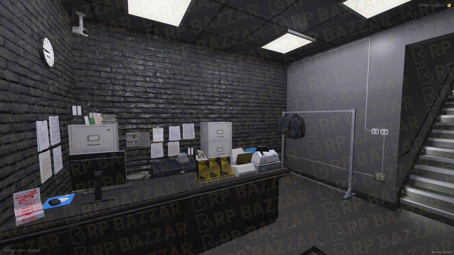 Metro City Improvement FiveM MLO — GTA RP Interior — ESX QB QBOX — RPBazzar