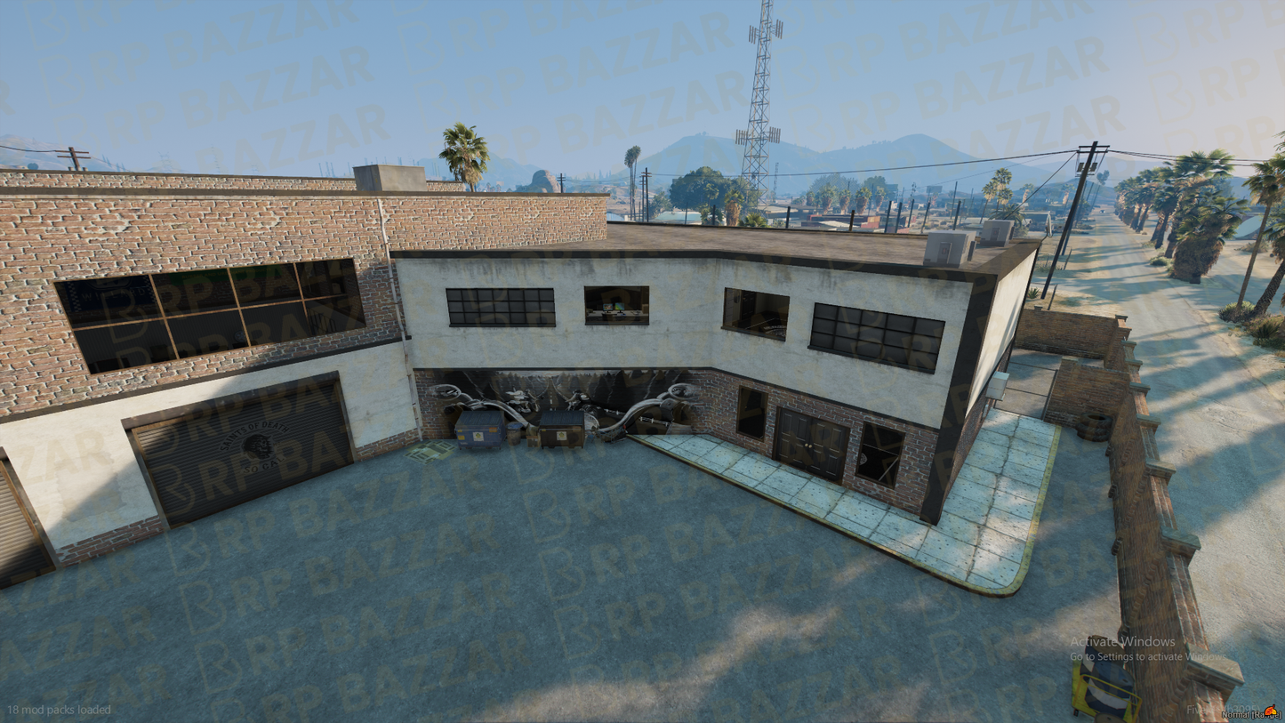 Vagos Gang Stash House FiveM MLO — GTA RP Interior — ESX QB QBOX — RPBazzar
