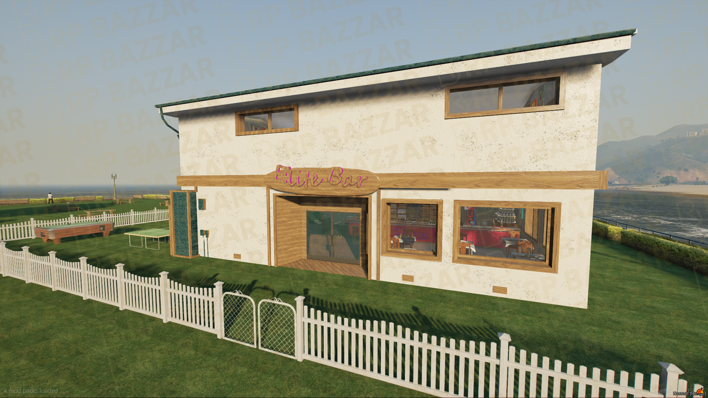 Coastal Park & Exterior FiveM MLO — GTA RP Interior — ESX QB QBOX — RPBazzar