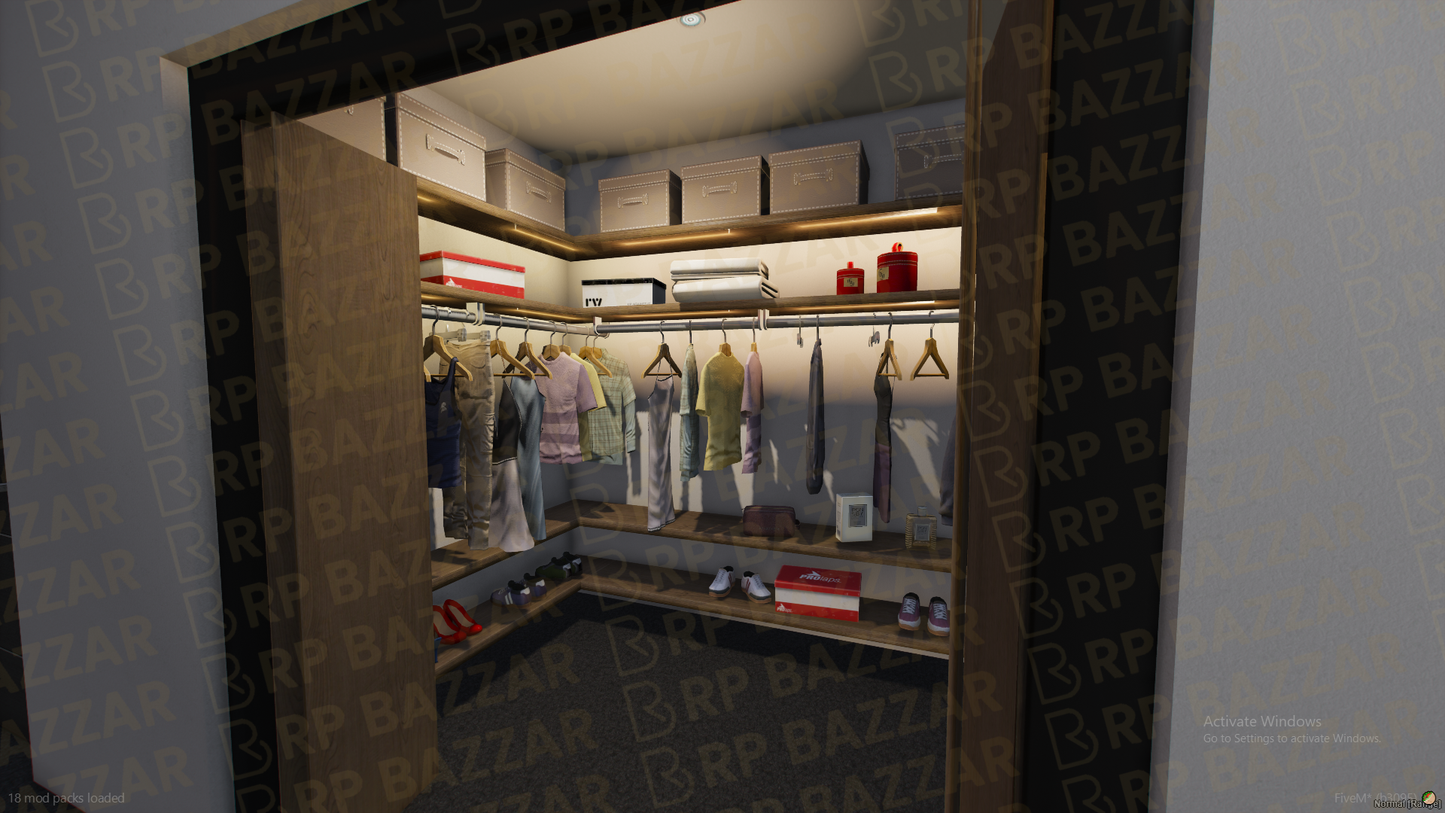 Hip House FiveM MLO — GTA RP Interior — ESX QB QBOX — RPBazzar