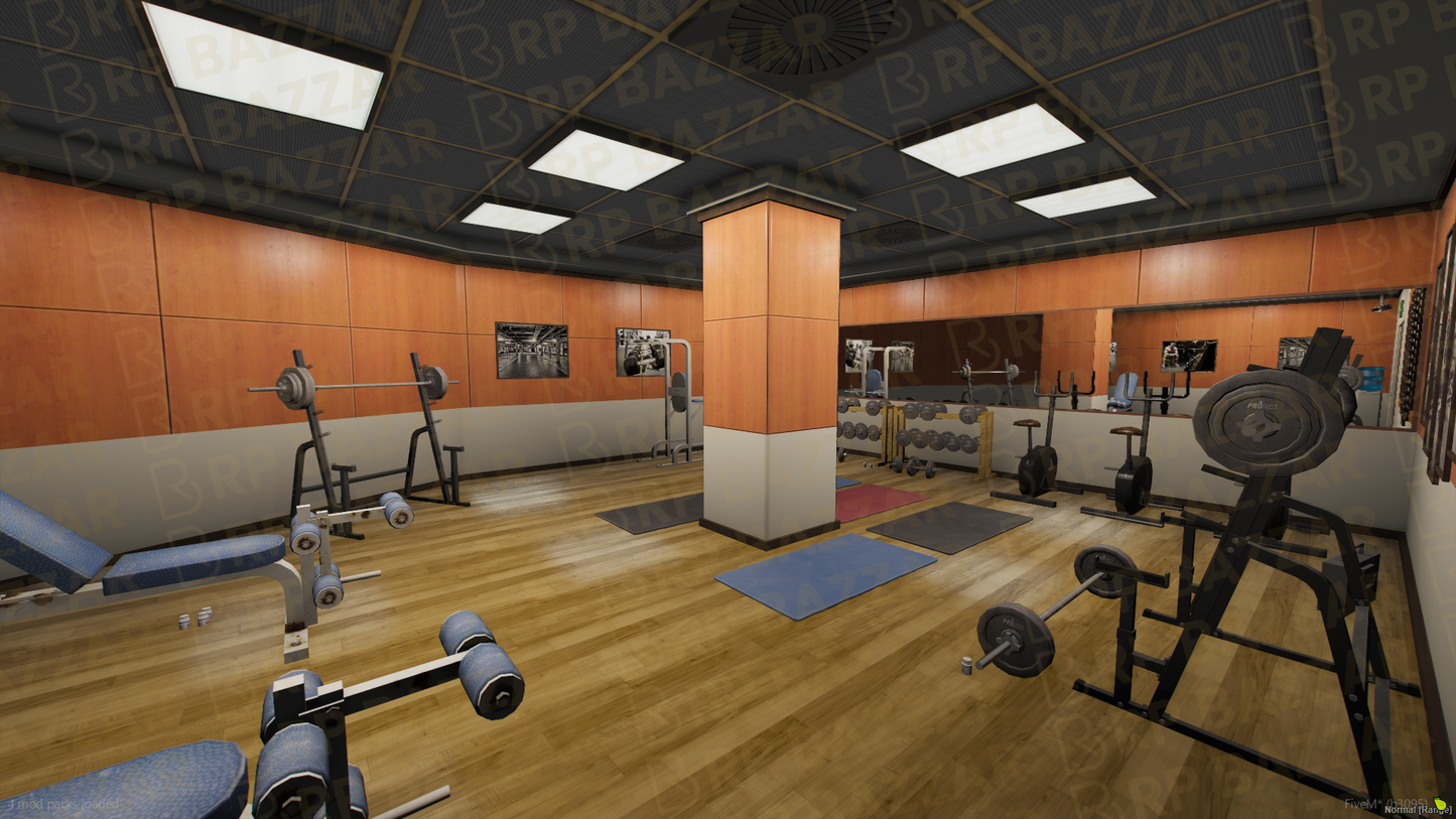 Urban Police Station FiveM MLO — GTA RP Interior — ESX QB QBOX — RPBazzar