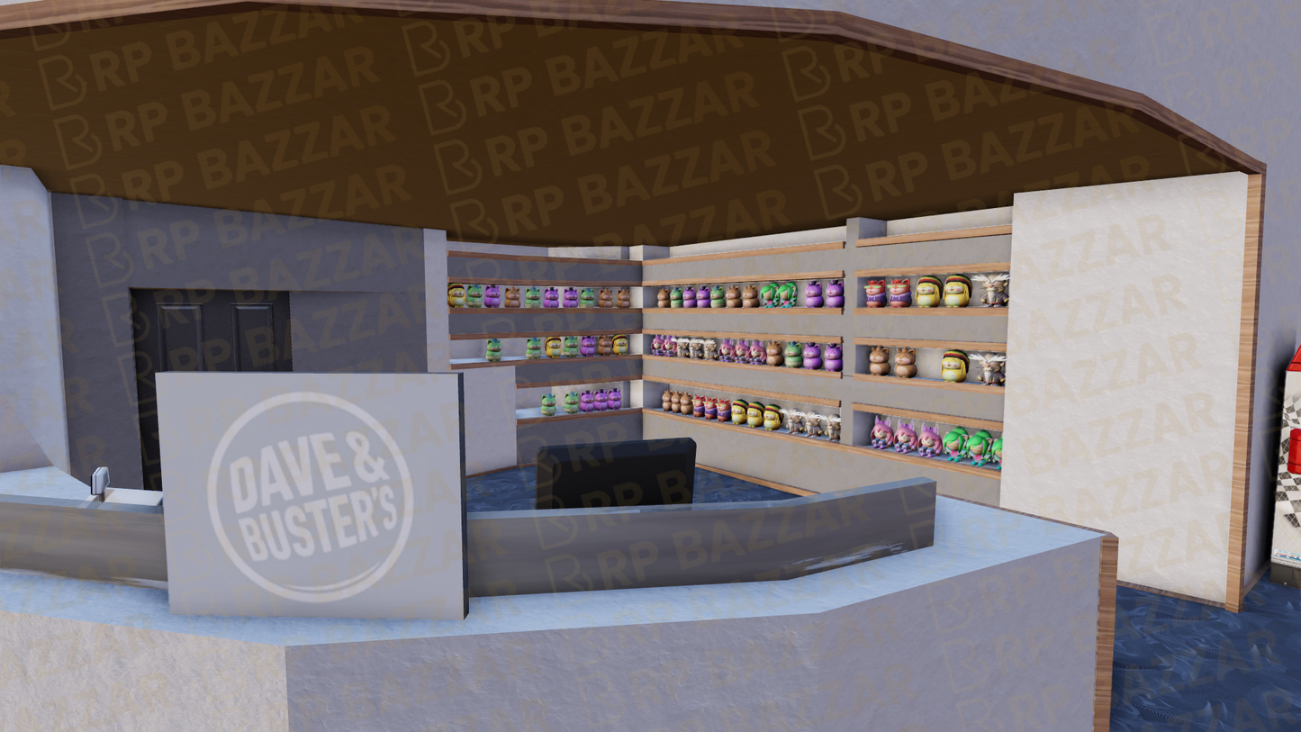 Neon Arcade Shop FiveM MLO — GTA RP Interior — ESX QB QBOX — RPBazzar