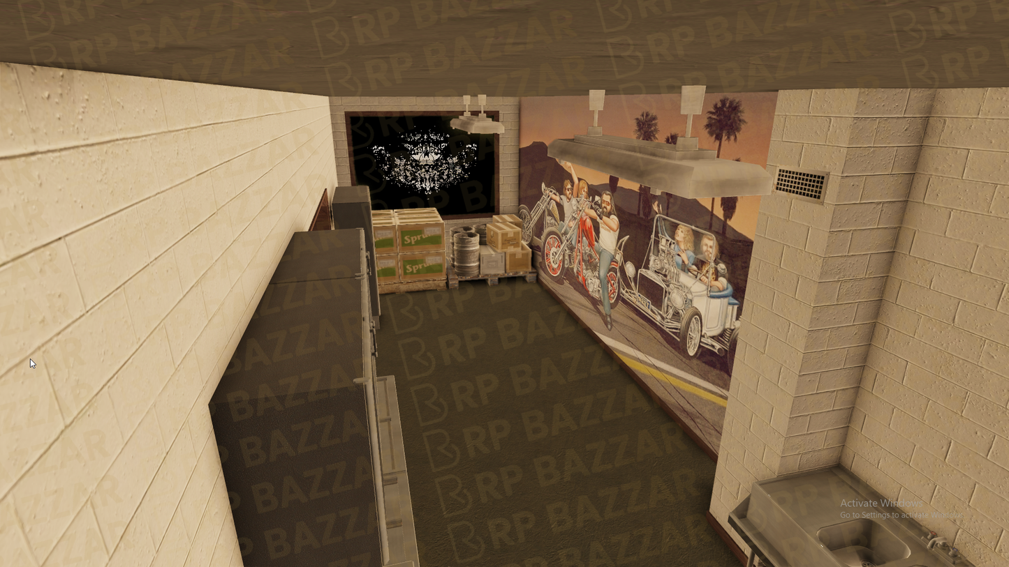 Gritty Gang Alley FiveM MLO — GTA RP Interior — ESX QB QBOX — RPBazzar