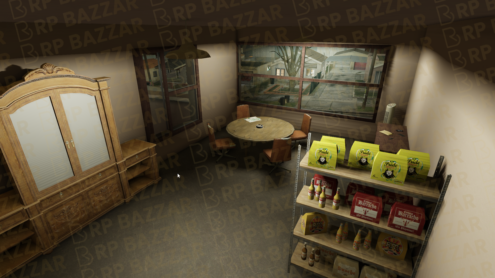 Abandoned Gang Stash House FiveM MLO — GTA RP Interior — ESX QB QBOX — RPBazzar