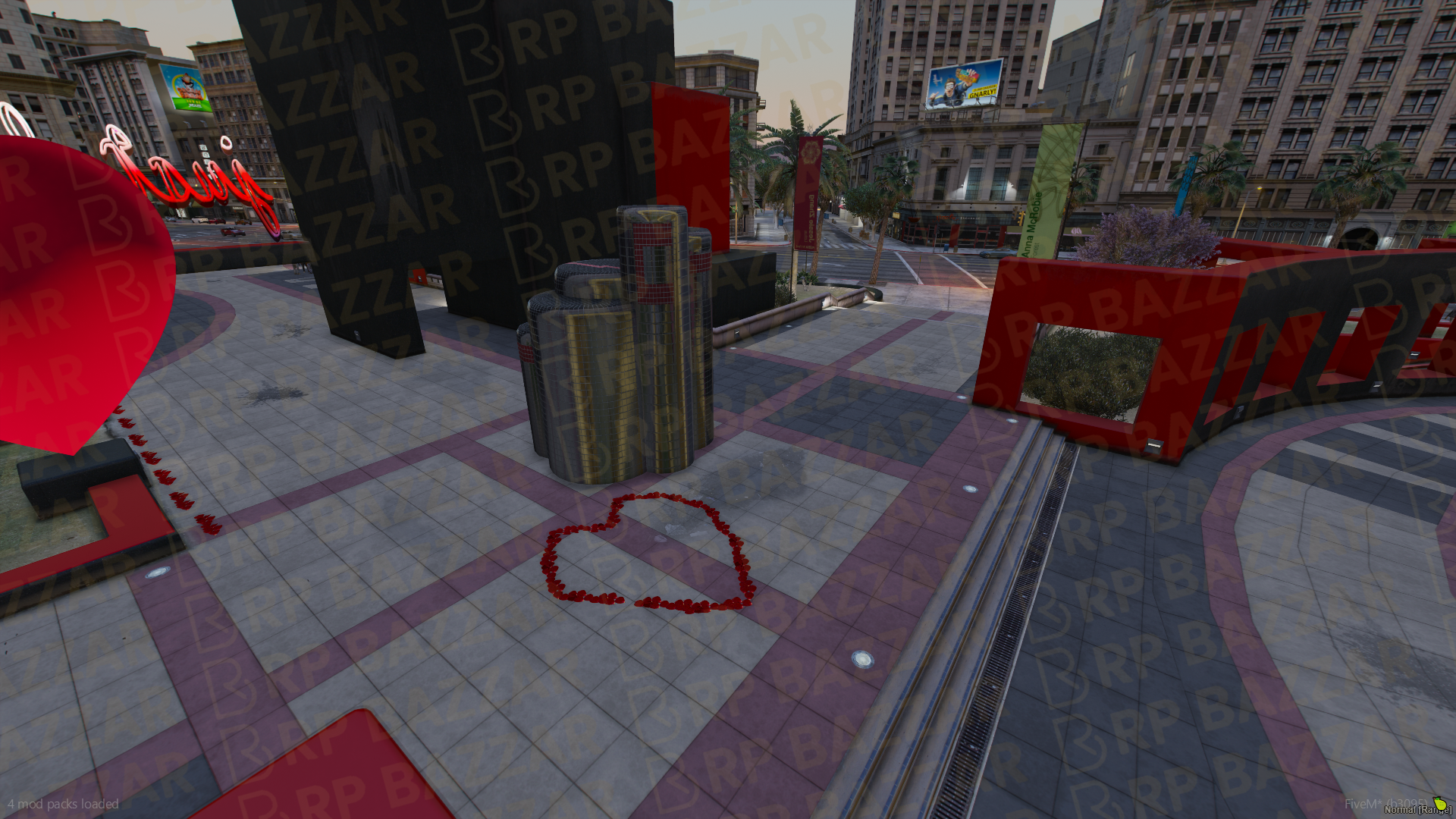 Iconic Legion Square FiveM MLO — GTA RP Interior — ESX QB QBOX — RPBazzar