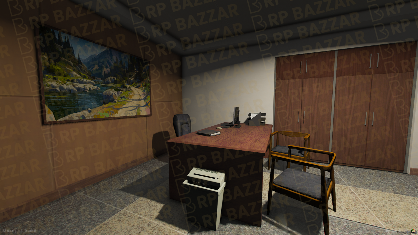 Formal City Hall FiveM MLO — GTA RP Interior — ESX QB QBOX — RPBazzar