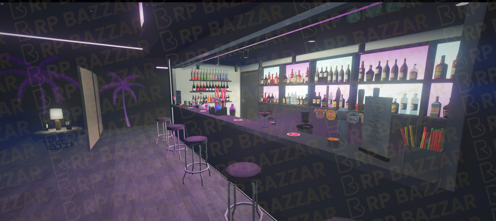 Neon Nightclub FiveM MLO — GTA RP Interior — ESX QB QBOX — RPBazzar