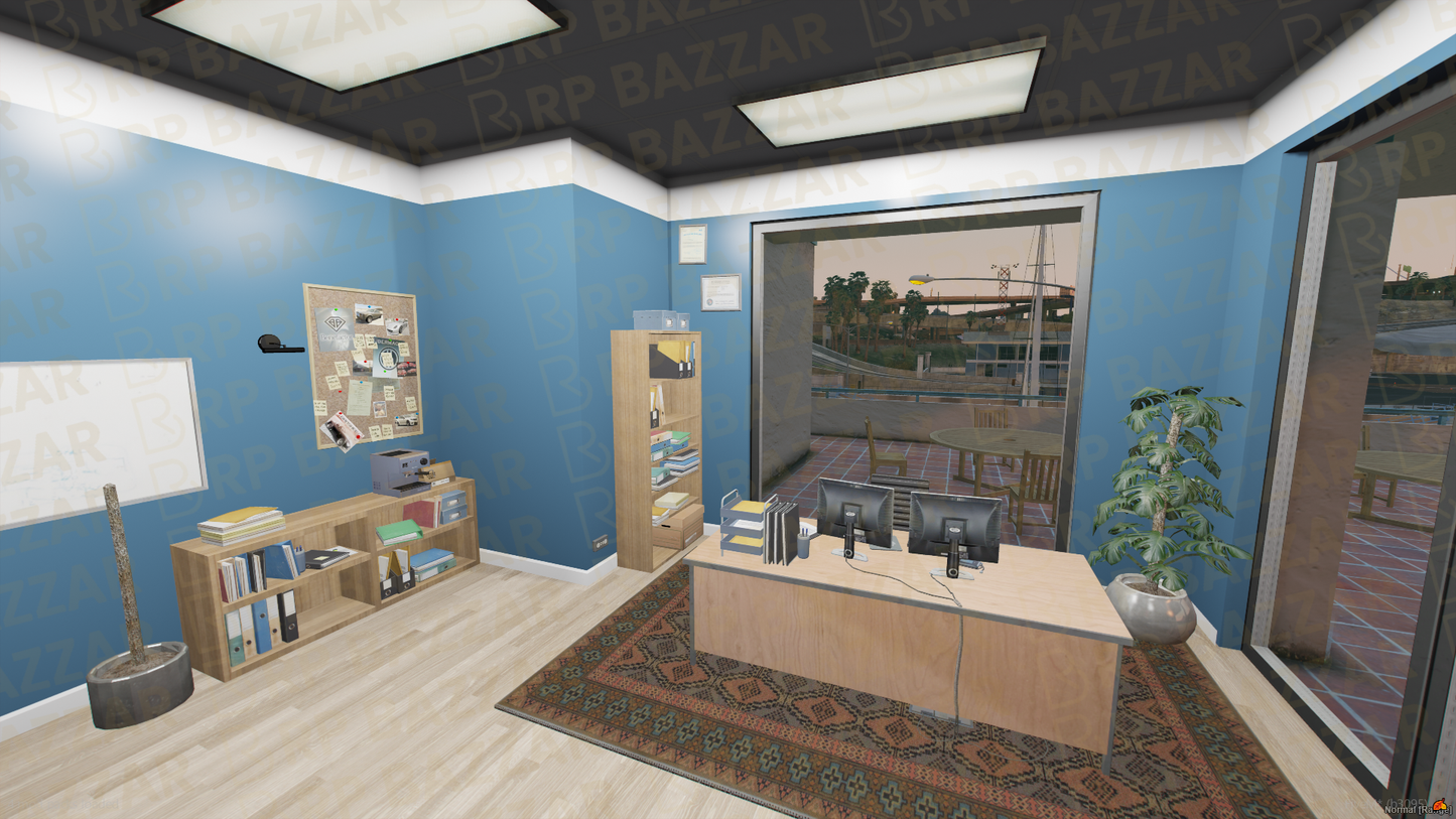 Refined Office FiveM MLO — GTA RP Interior — ESX QB QBOX — RPBazzar