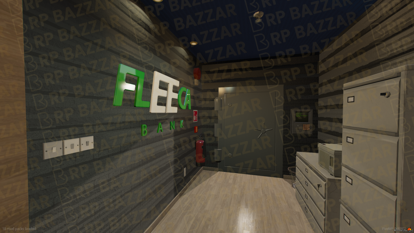 Federal Bank FiveM MLO — GTA RP Interior — ESX QB QBOX — RPBazzar