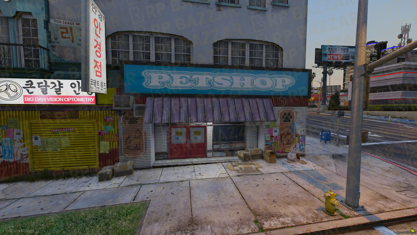 Vintage Other Store FiveM MLO — GTA RP Interior — ESX QB QBOX — RPBazzar