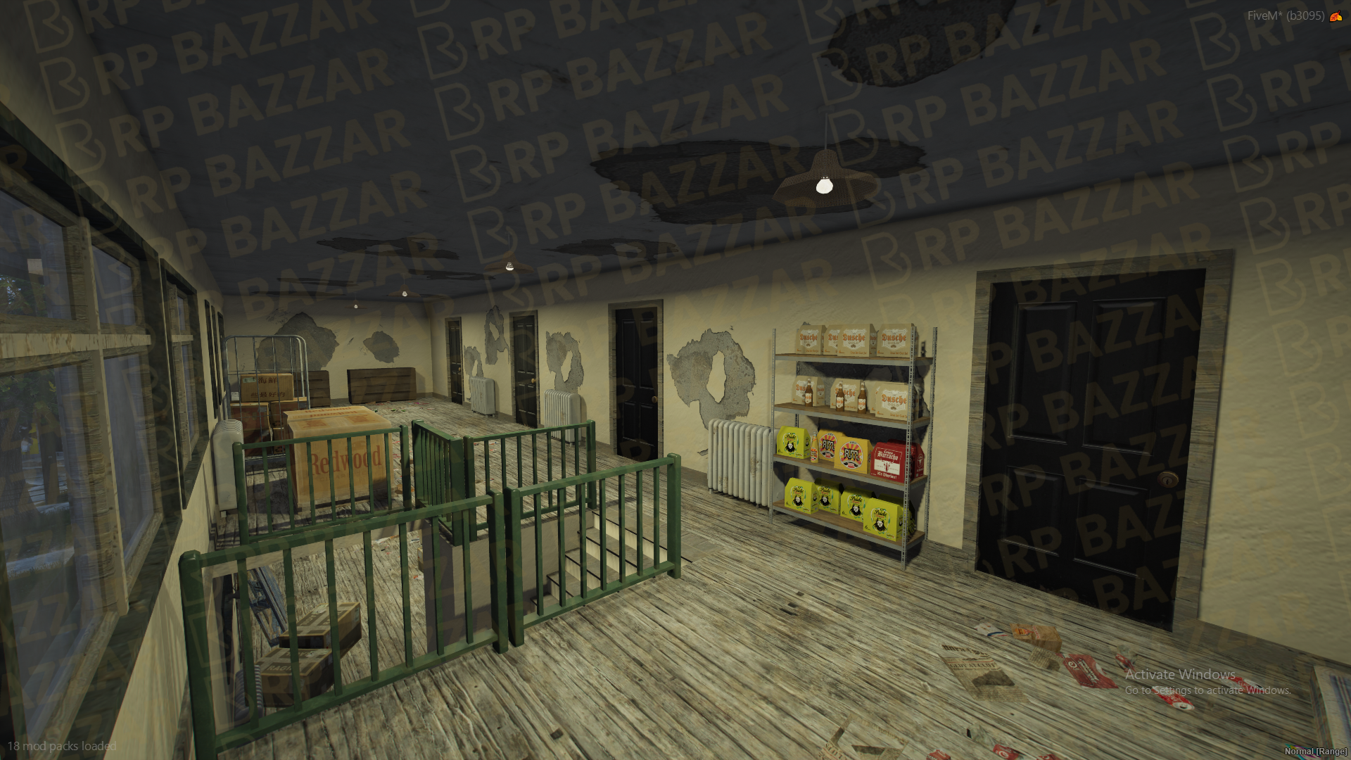 Rustic Gang Alley FiveM MLO — GTA RP Interior — ESX QB QBOX — RPBazzar