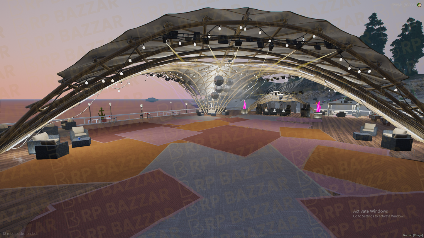 Tropical Beach Sided Area FiveM MLO — GTA RP Interior — ESX QB QBOX — RPBazzar