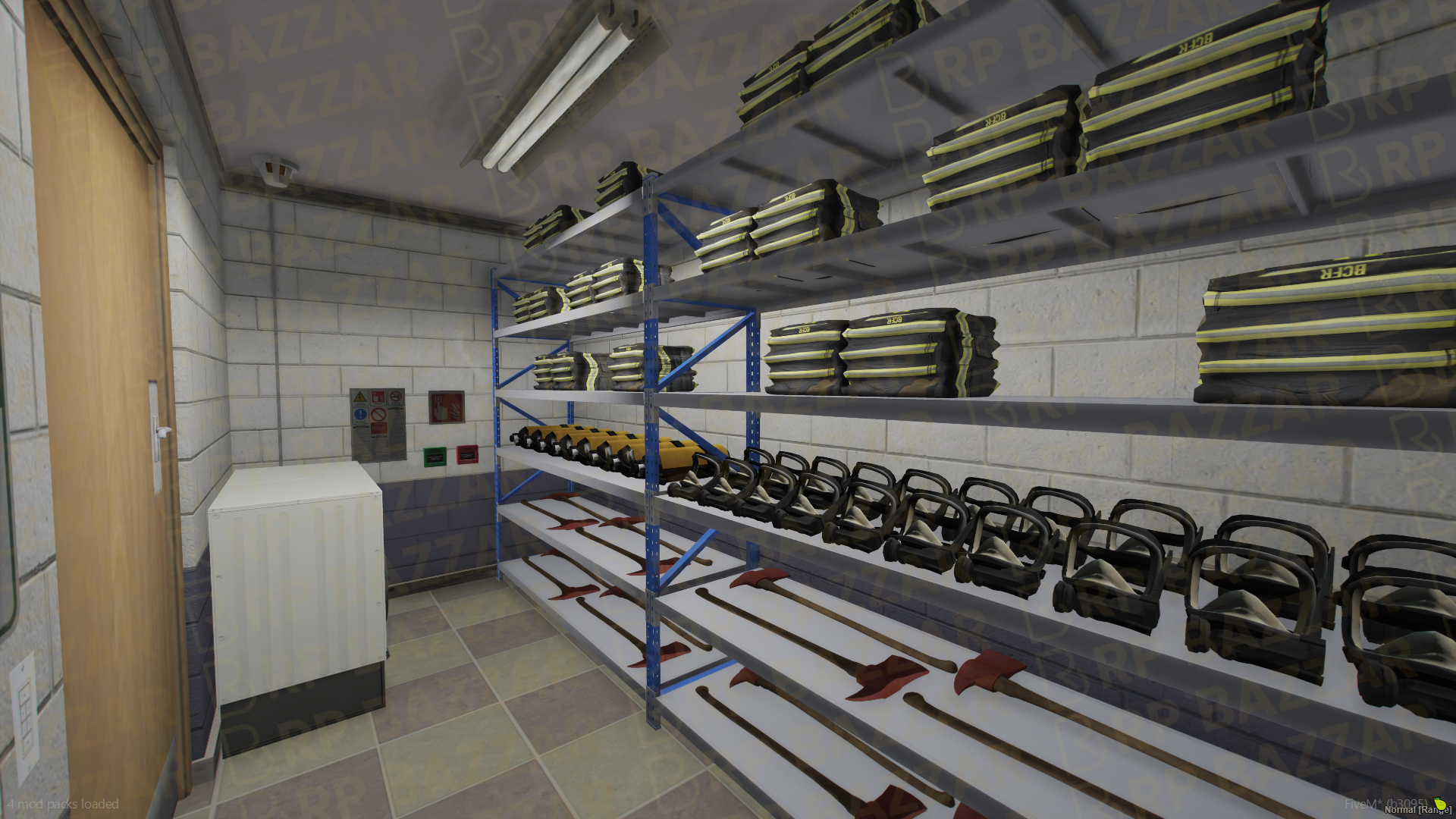 Lakeside Fire Department FiveM MLO — GTA RP Interior — ESX QB QBOX — RPBazzar