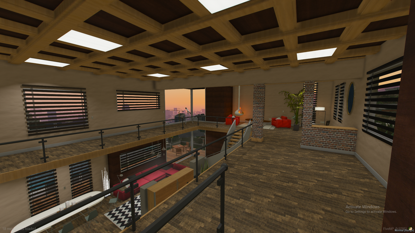 Mega House FiveM MLO — GTA RP Interior — ESX QB QBOX — RPBazzar
