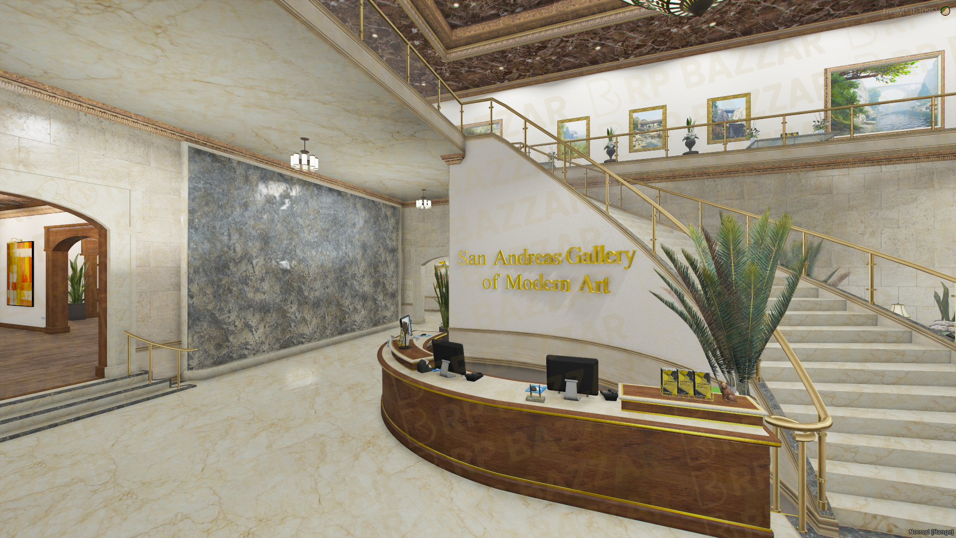 Metro City Improvement FiveM MLO — GTA RP Interior — ESX QB QBOX — RPBazzar