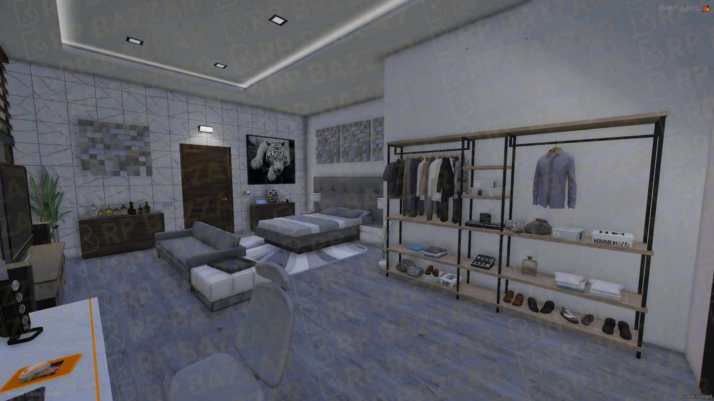 Elegant Mansion FiveM MLO — GTA RP Interior — ESX QB QBOX — RPBazzar