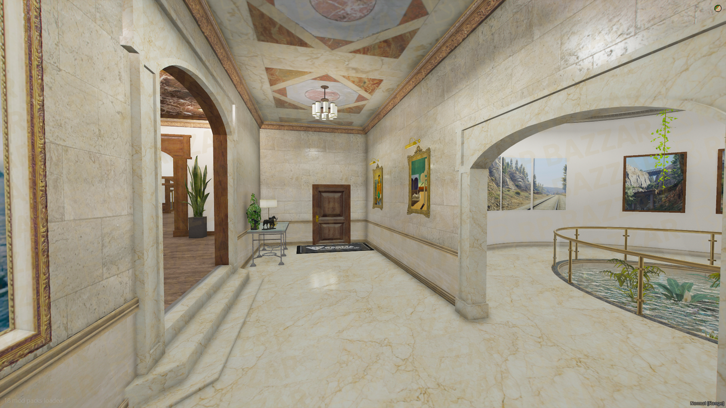 Metro City Improvement FiveM MLO — GTA RP Interior — ESX QB QBOX — RPBazzar