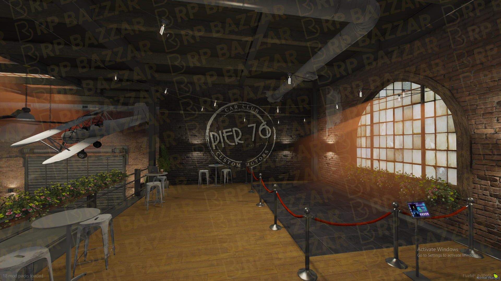 Sleek Mechanic Shop FiveM MLO — GTA RP Interior — ESX QB QBOX — RPBazzar