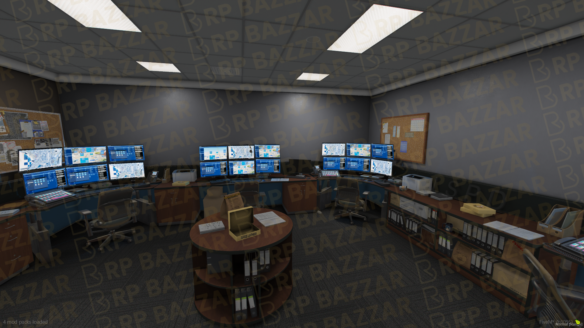 Border Police Station FiveM MLO — GTA RP Interior — ESX QB QBOX — RPBazzar