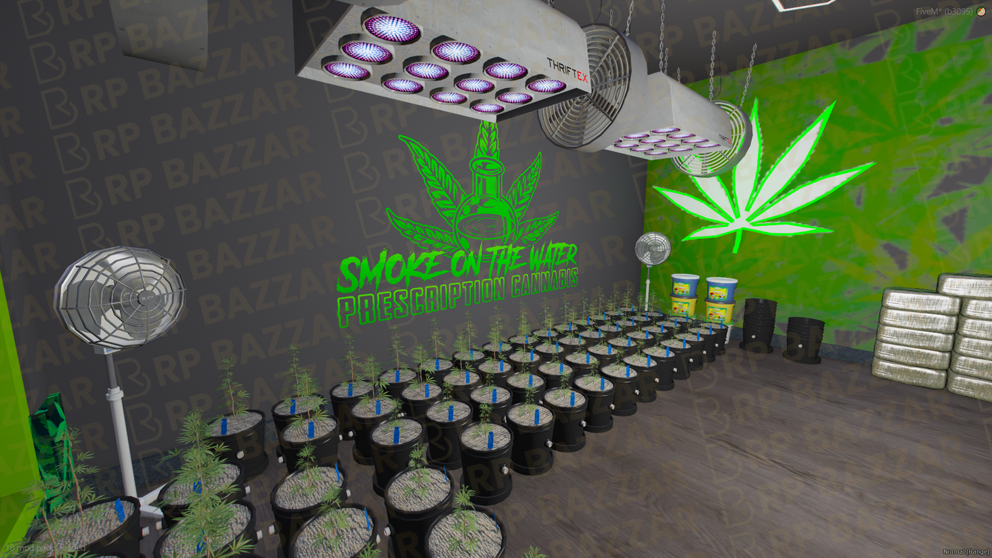 Backstreet Weed Store FiveM MLO — GTA RP Interior — ESX QB QBOX — RPBazzar