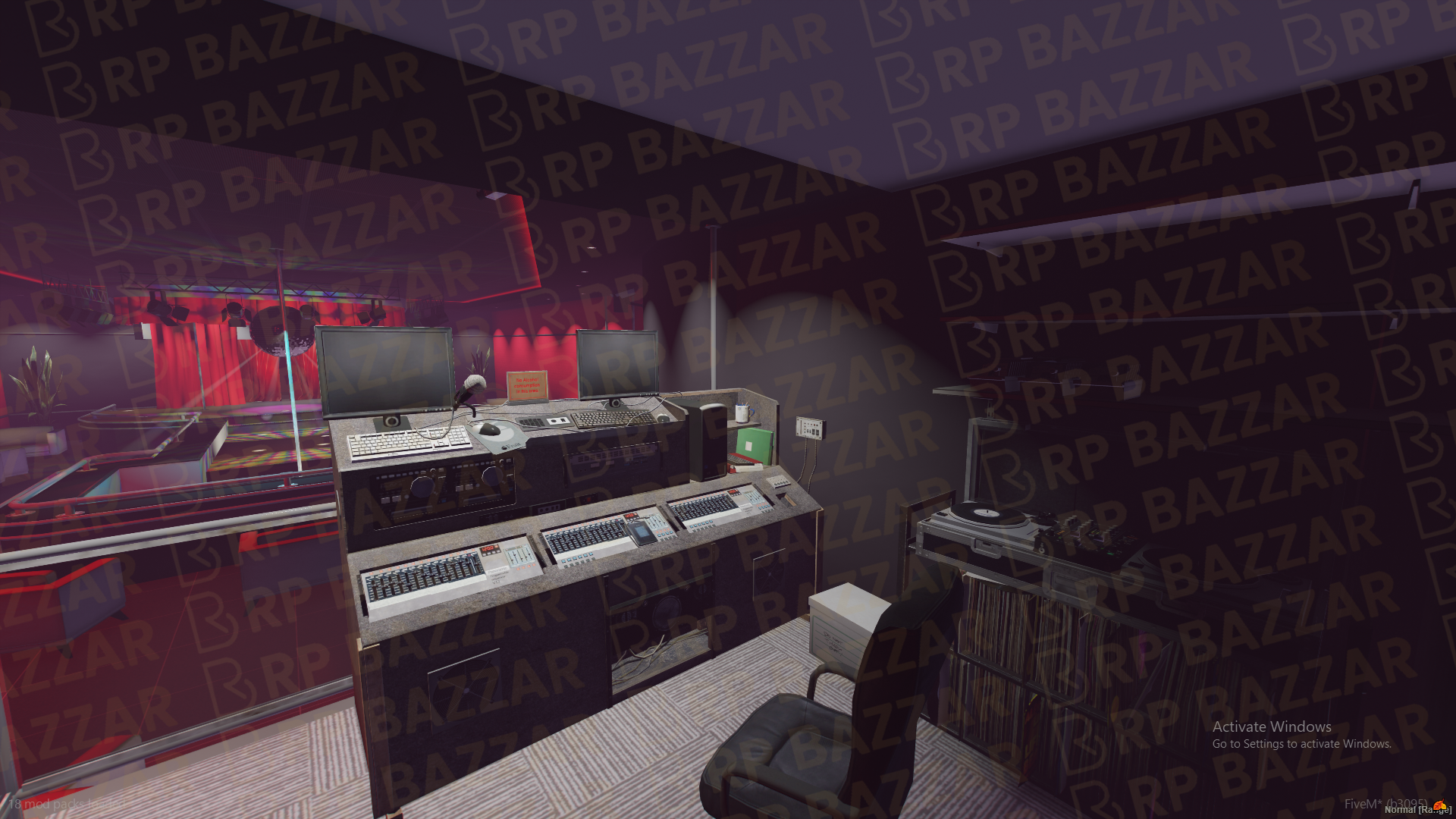 Rooftop Nightclub FiveM MLO — GTA RP Interior — ESX QB QBOX — RPBazzar