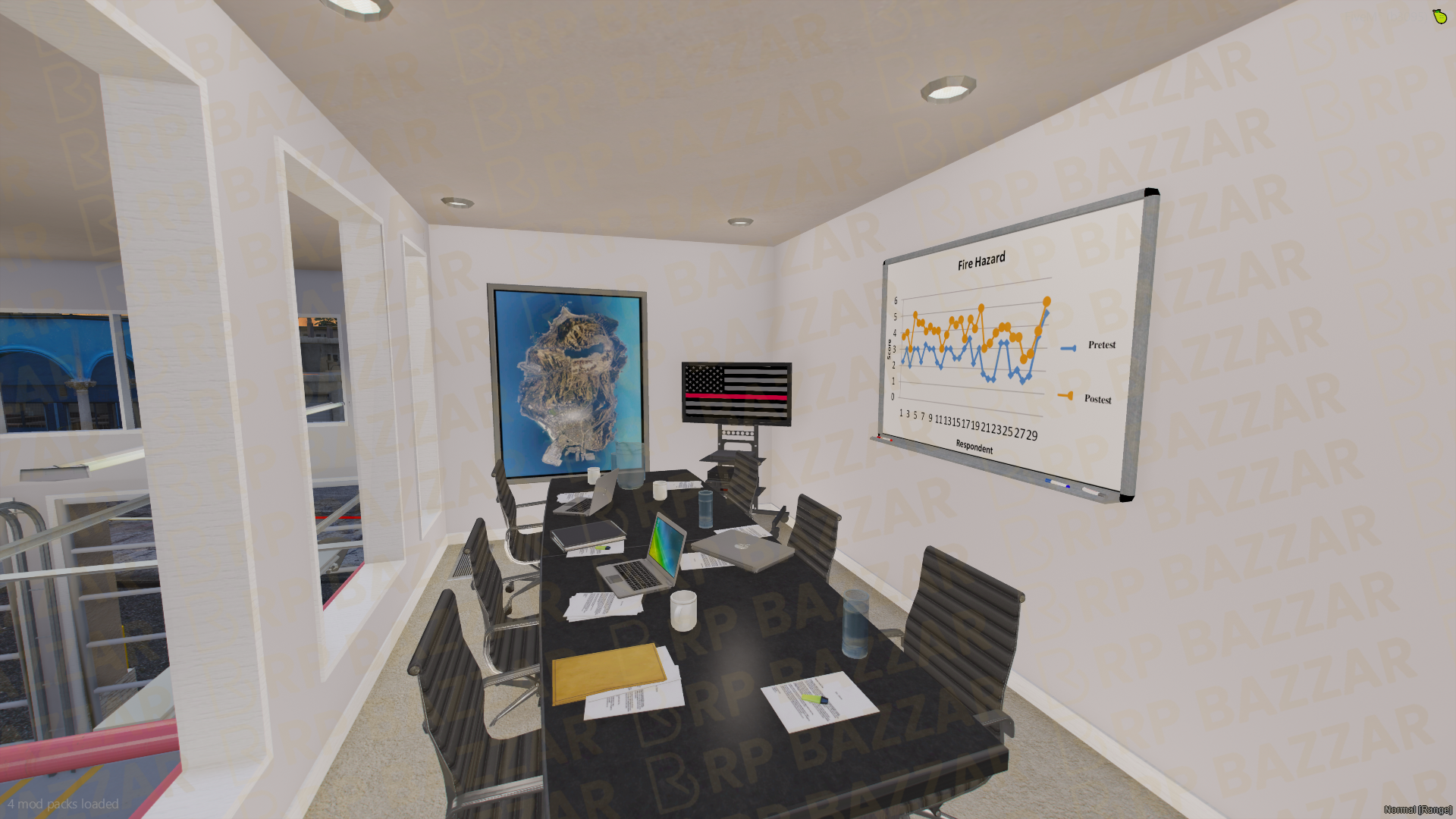 Industrial Fire Department FiveM MLO — GTA RP Interior — ESX QB QBOX — RPBazzar