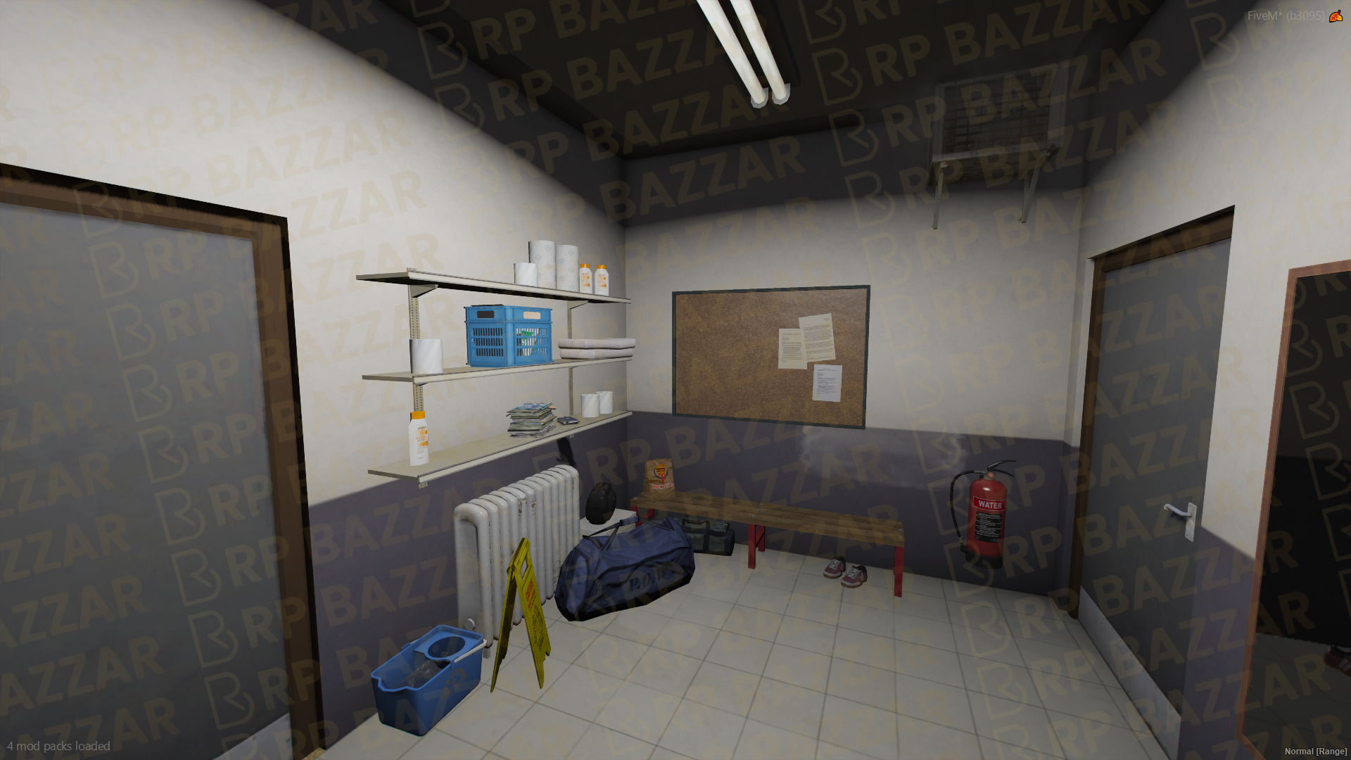 Eastside Police Station FiveM MLO — GTA RP Interior — ESX QB QBOX — RPBazzar