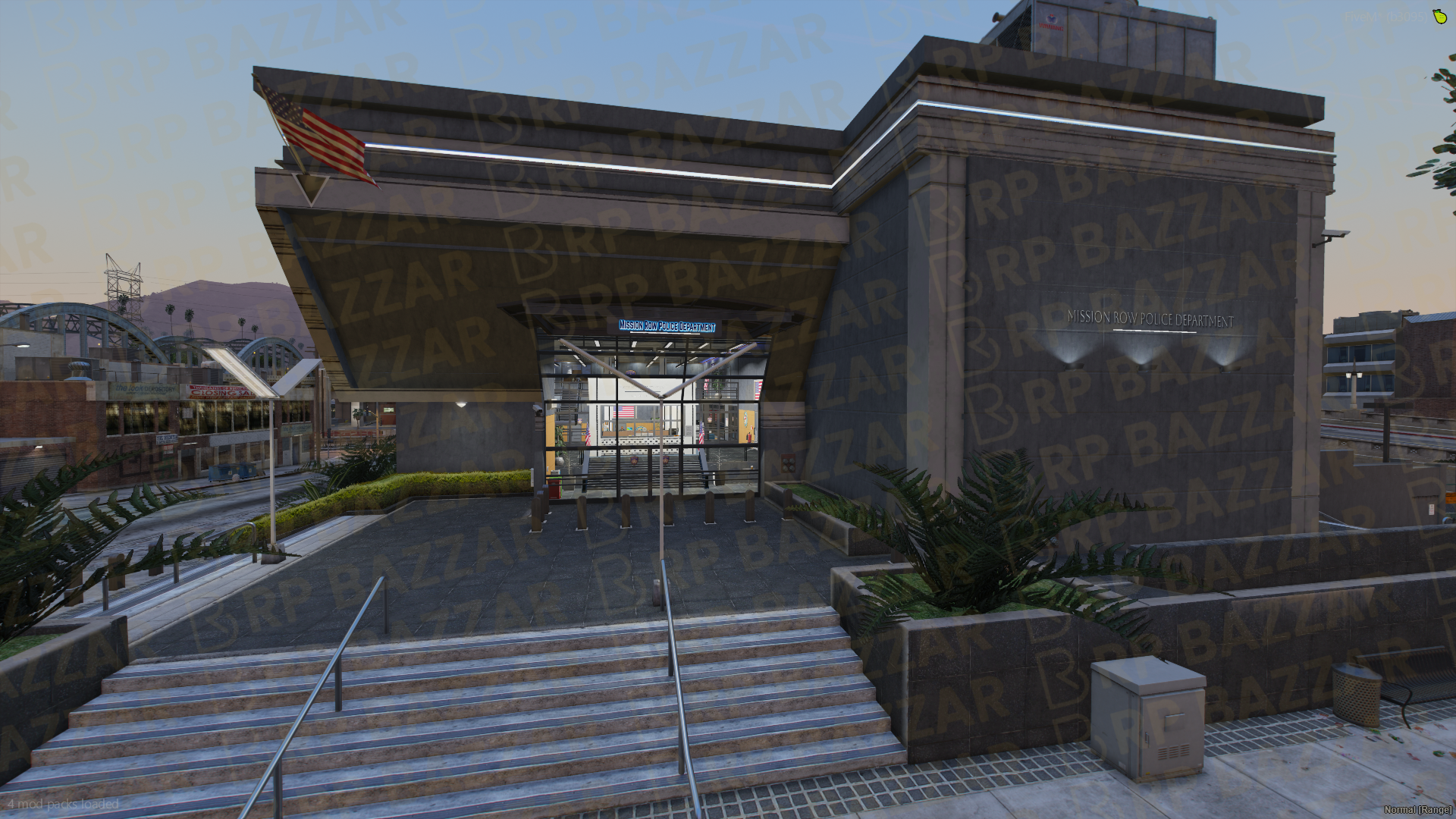 Riverside Police Station FiveM MLO — GTA RP Interior — ESX QB QBOX — RPBazzar