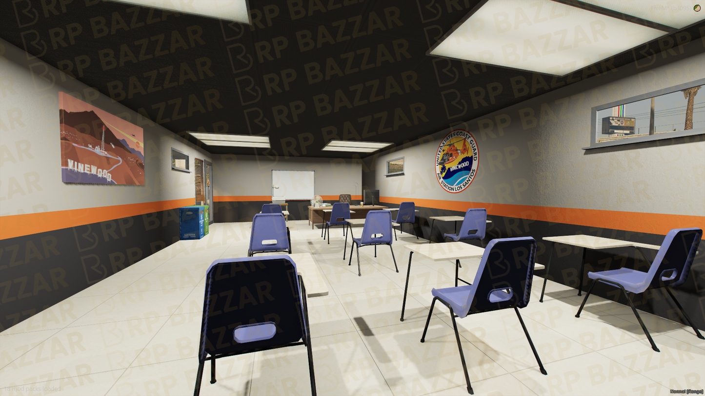 City Driving School FiveM MLO — GTA RP Interior — ESX QB QBOX — RPBazzar