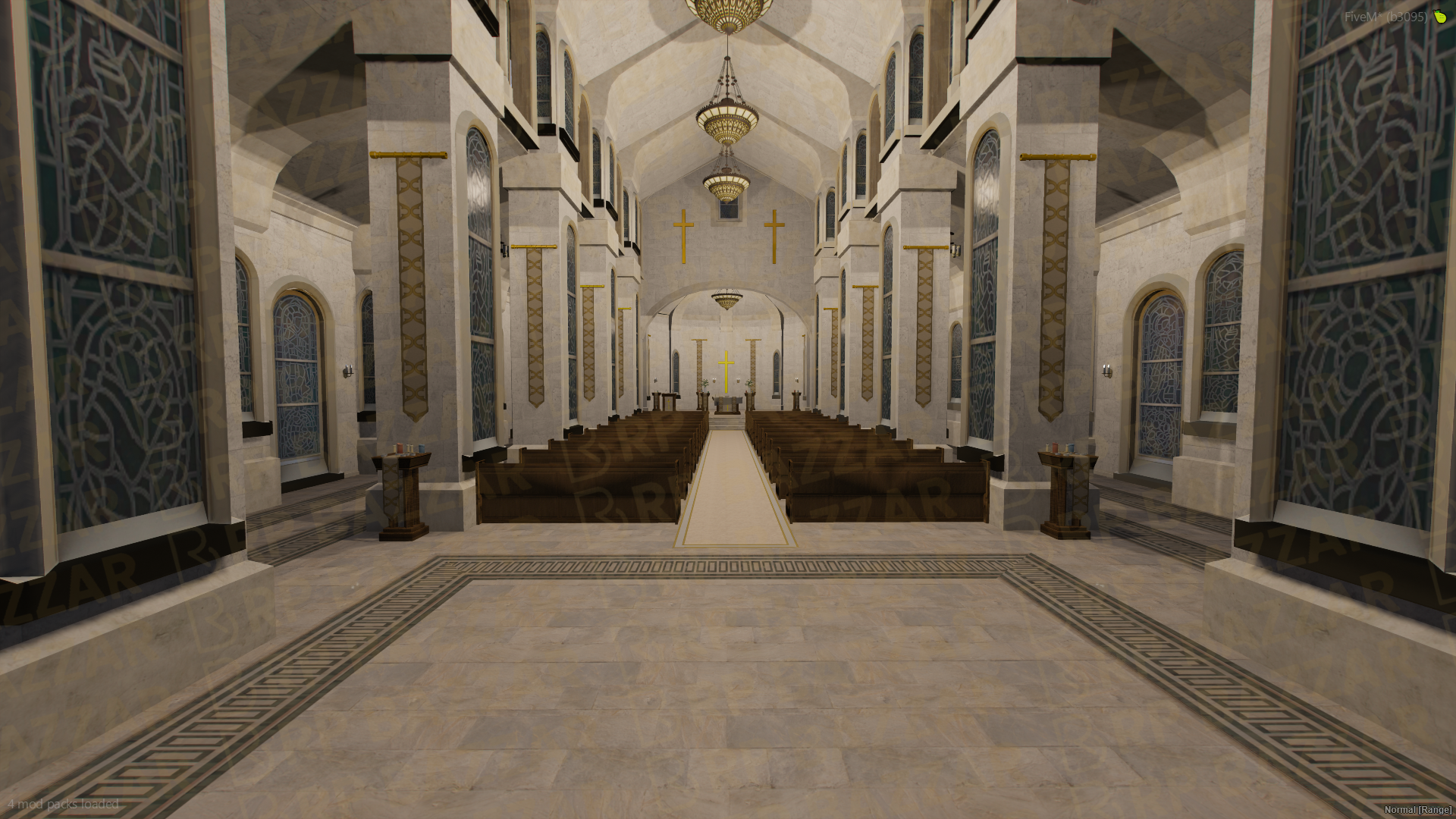 Sacred Church FiveM MLO — GTA RP Interior — ESX QB QBOX — RPBazzar