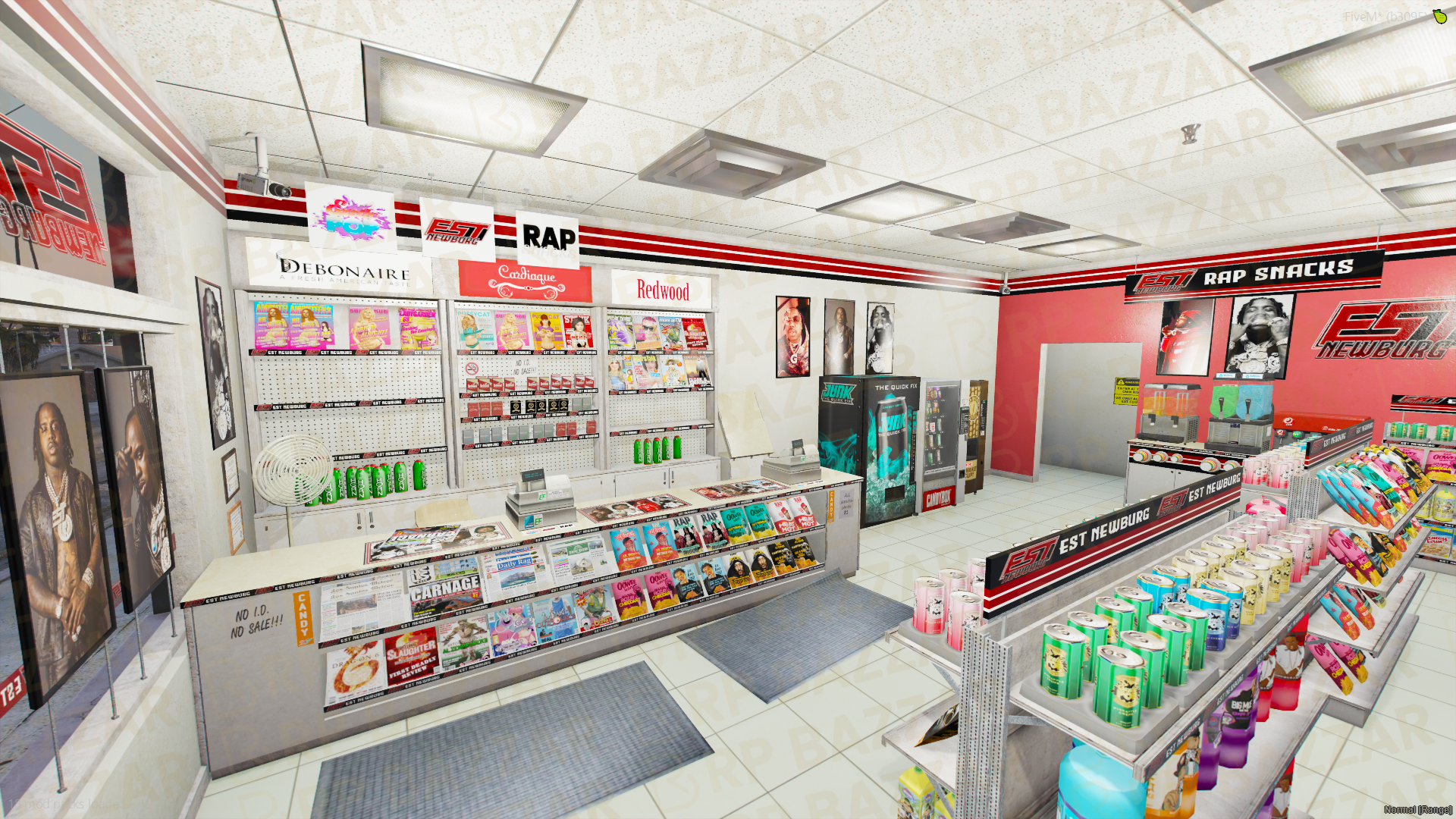 Corner 24-7 Store FiveM MLO — GTA RP Interior — ESX QB QBOX — RPBazzar