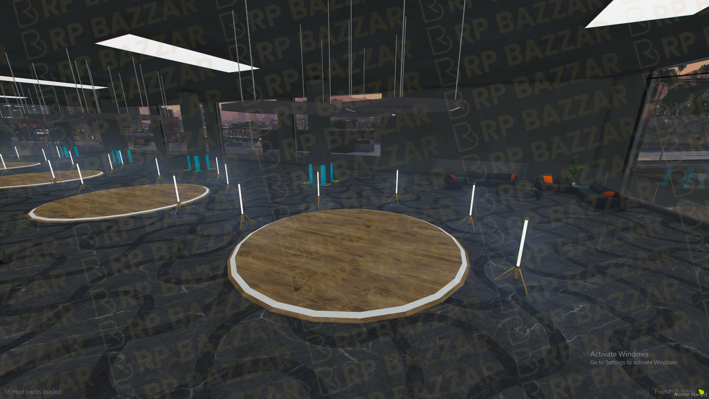 Performance Mechanic Shop FiveM MLO — GTA RP Interior — ESX QB QBOX — RPBazzar