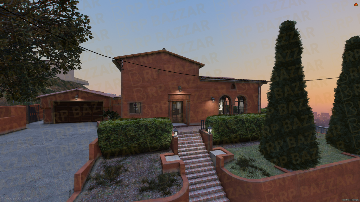 Modern House FiveM MLO — GTA RP Interior — ESX QB QBOX — RPBazzar