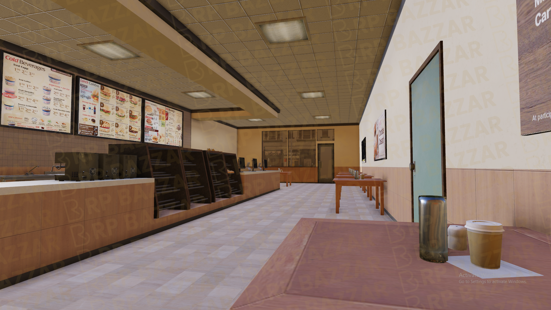 Premium Bistro FiveM MLO — GTA RP Interior — ESX QB QBOX — RPBazzar