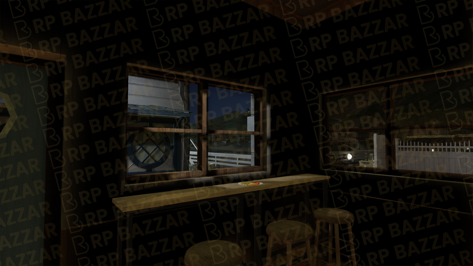 Classic Cafe FiveM MLO — GTA RP Interior — ESX QB QBOX — RPBazzar