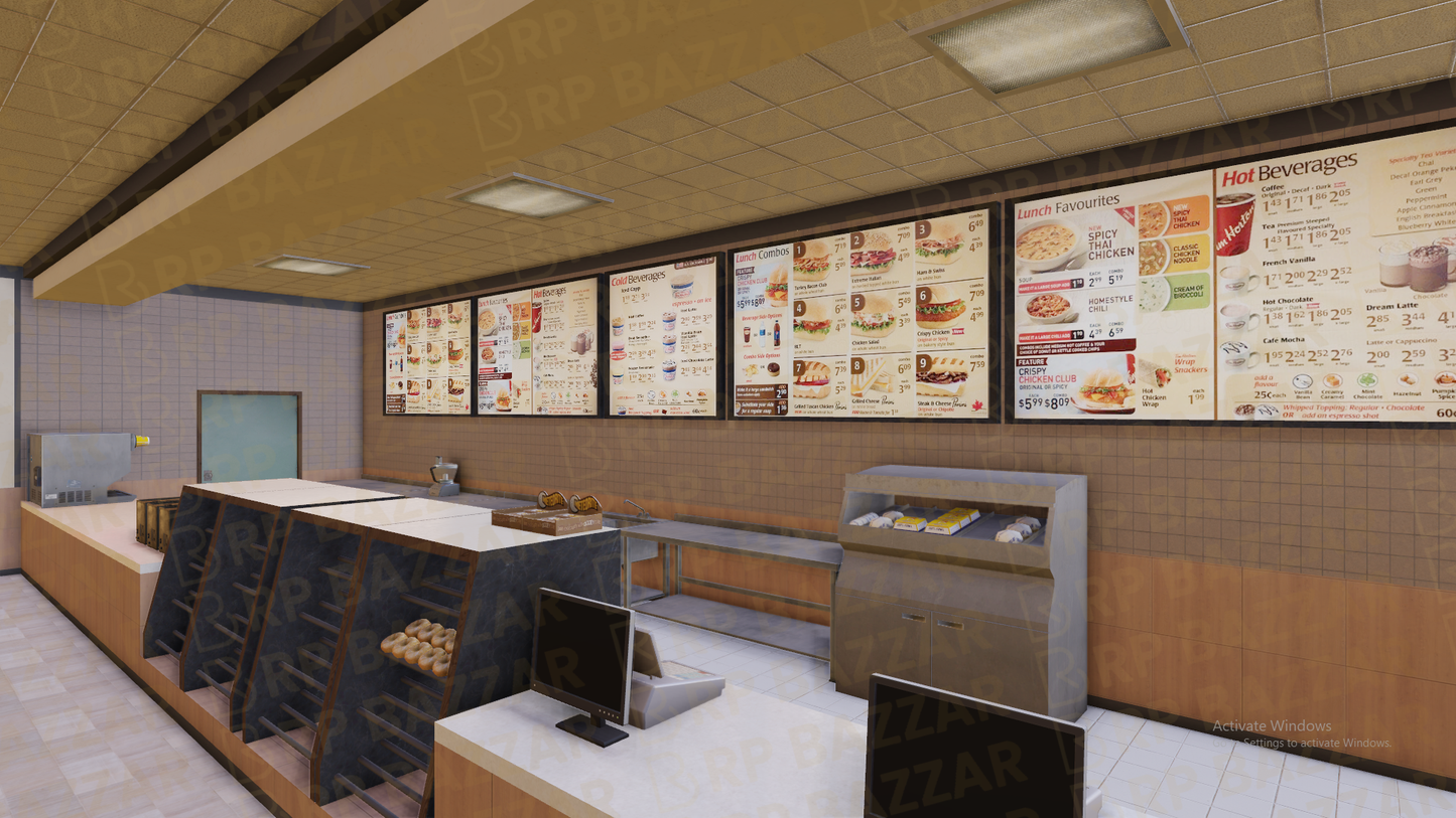 Premium Bistro FiveM MLO — GTA RP Interior — ESX QB QBOX — RPBazzar
