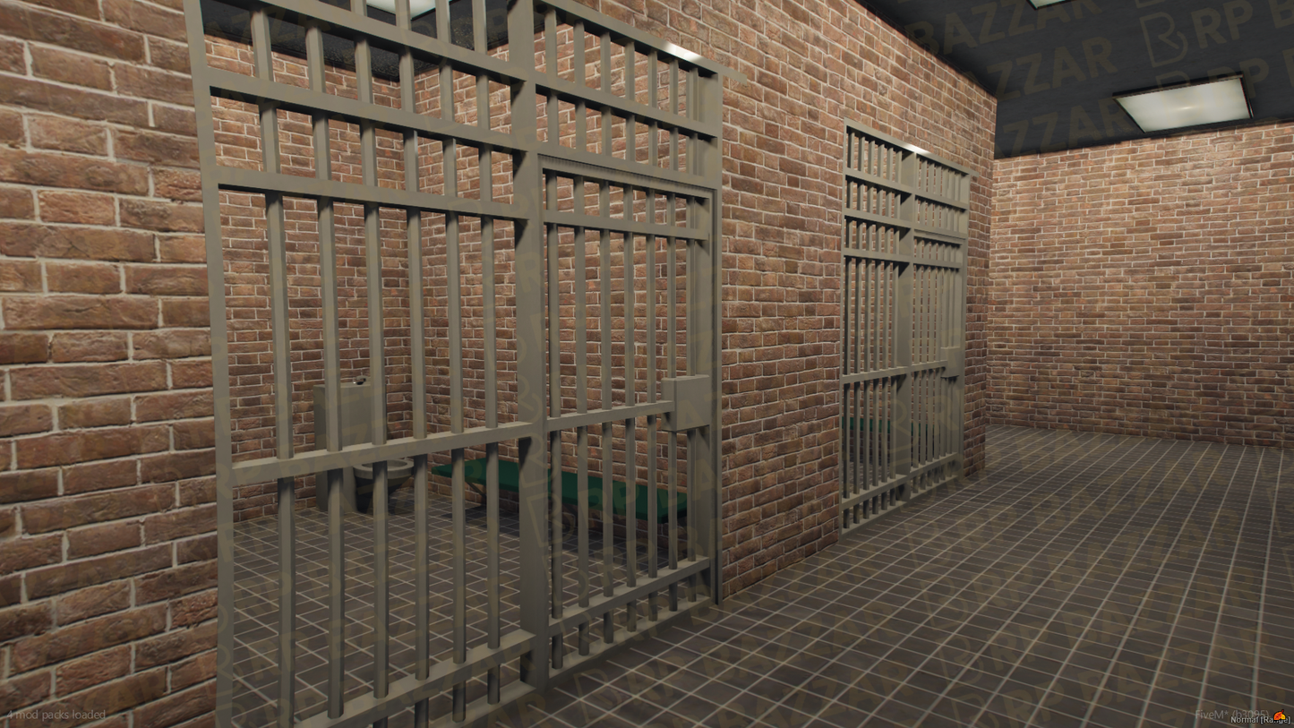 Metro Police Station FiveM MLO — GTA RP Interior — ESX QB QBOX — RPBazzar