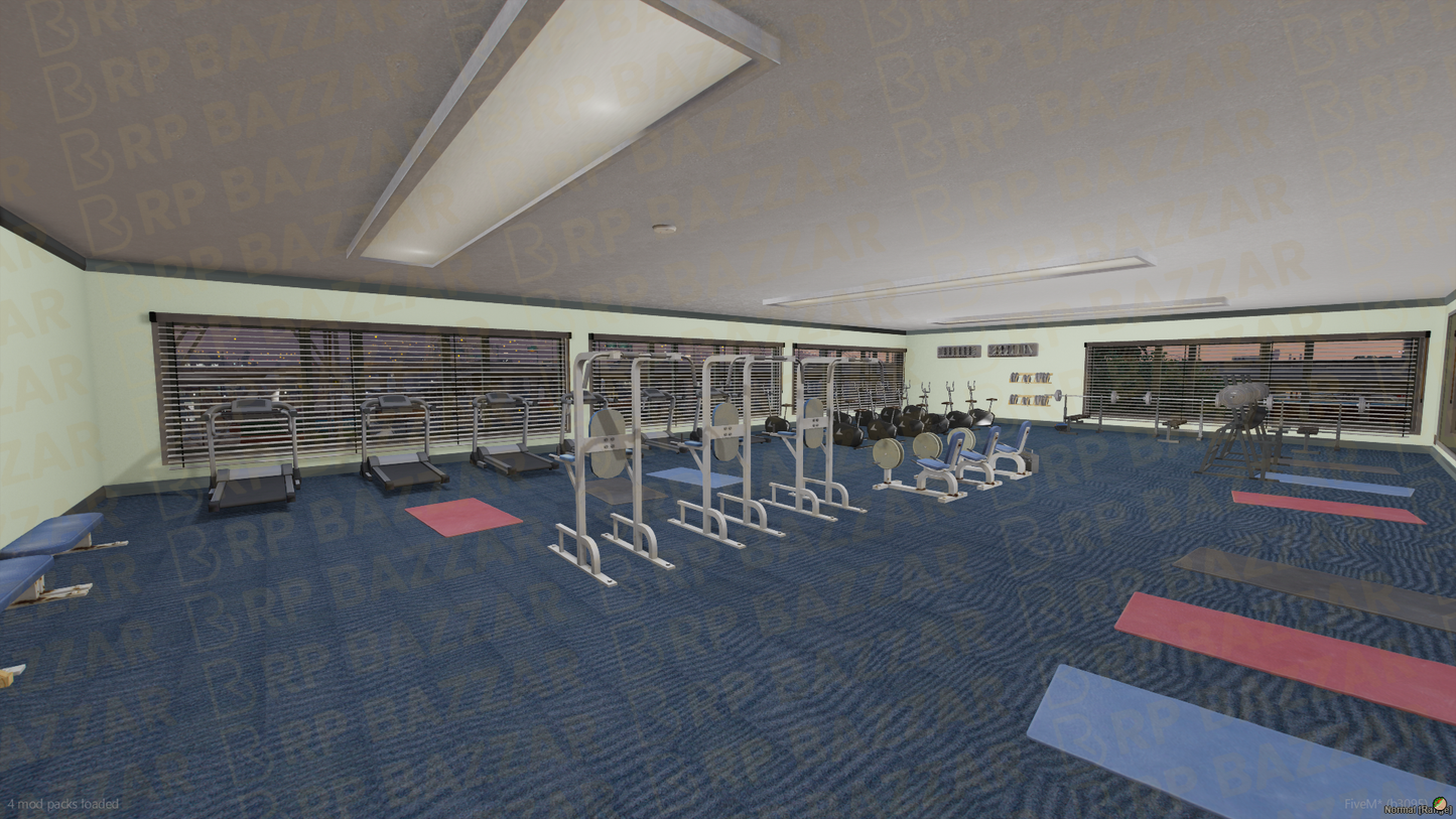 Elite Police Training FiveM MLO — GTA RP Interior — ESX QB QBOX — RPBazzar