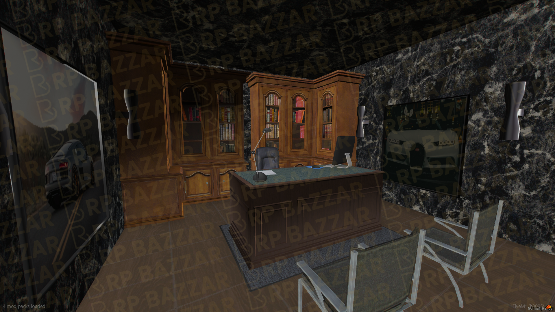 Turbo Vehicle Shop FiveM MLO — GTA RP Interior — ESX QB QBOX — RPBazzar
